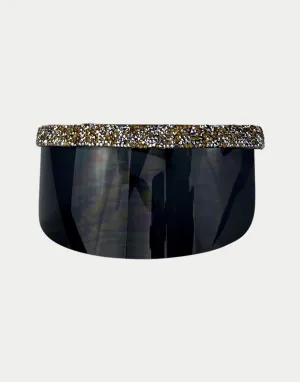 Razzle Strip Visor in Gilt
