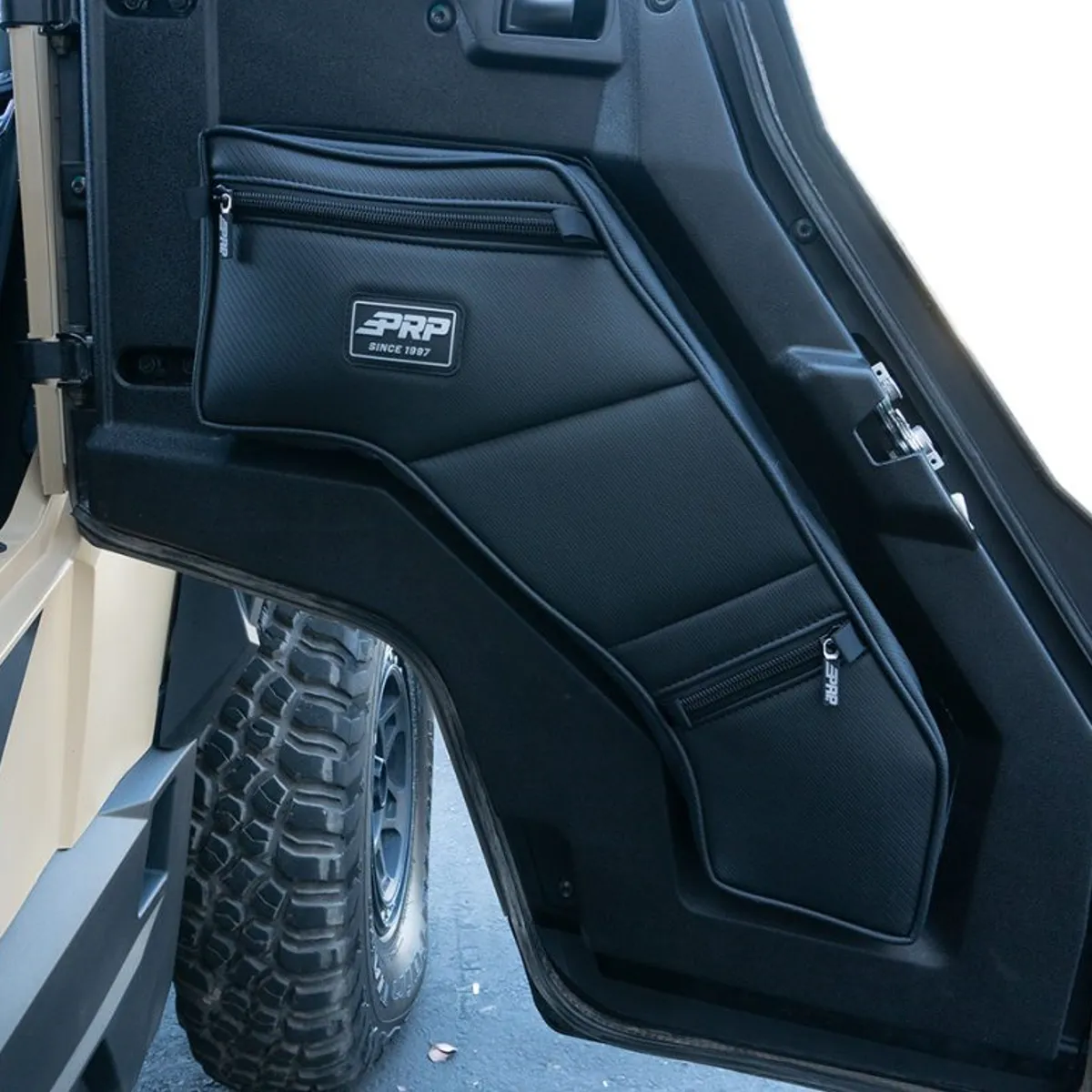 Rear Door Bags with Knee Pad for ’16  Polaris General (Pair)