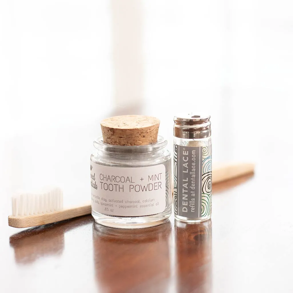Refillable Plastic-free Dental floss