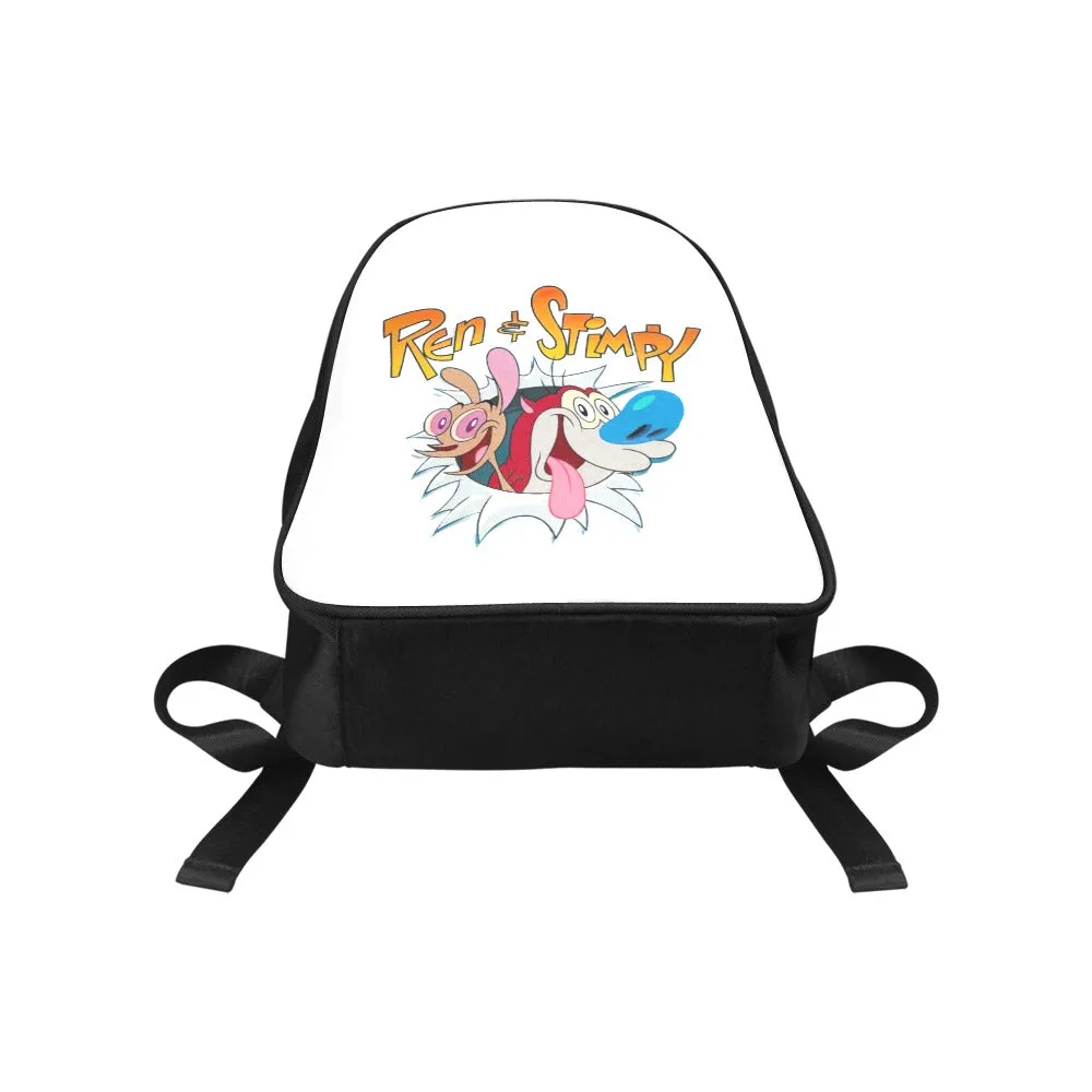 Ren & Stimpy Canvas Backpack