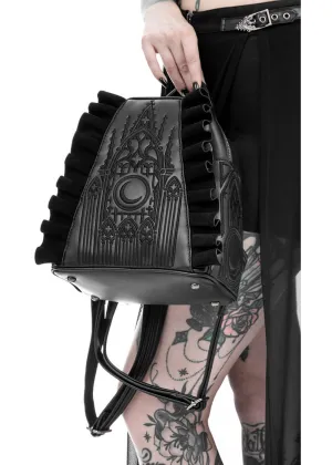 Restyle Midnight Moon Backpack Black