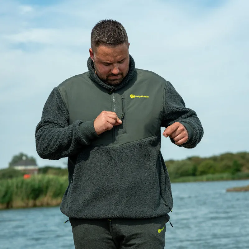 RIDGEMONKEY APEarel ThermaPro Sherpa Fleece Green