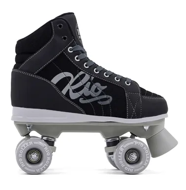 RIO ROLLER LUMINA ROLLER SKATES BLACK GREY
