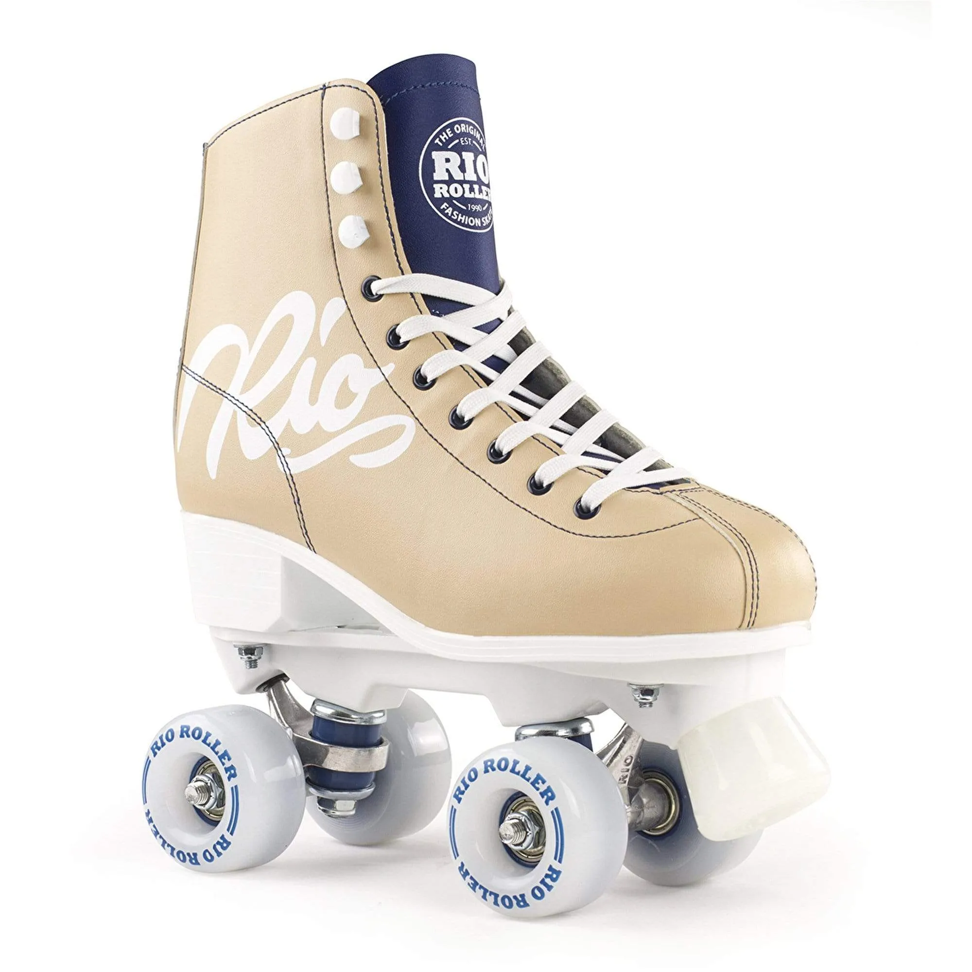 Rio Script Tan & Blue