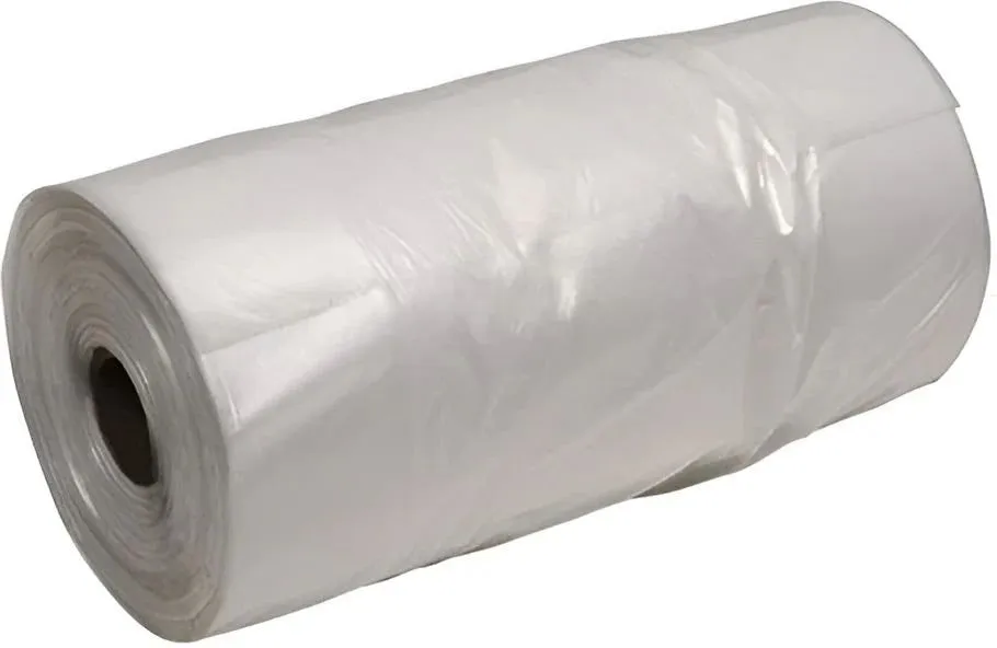 RiteSource - 14" x 20", 13 lb Clear Roll Bags, 2rl/cs, 105cs/sk - C14203S