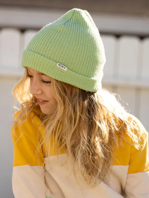 Roxy Womens Island Fox Beanie - Sprucetone