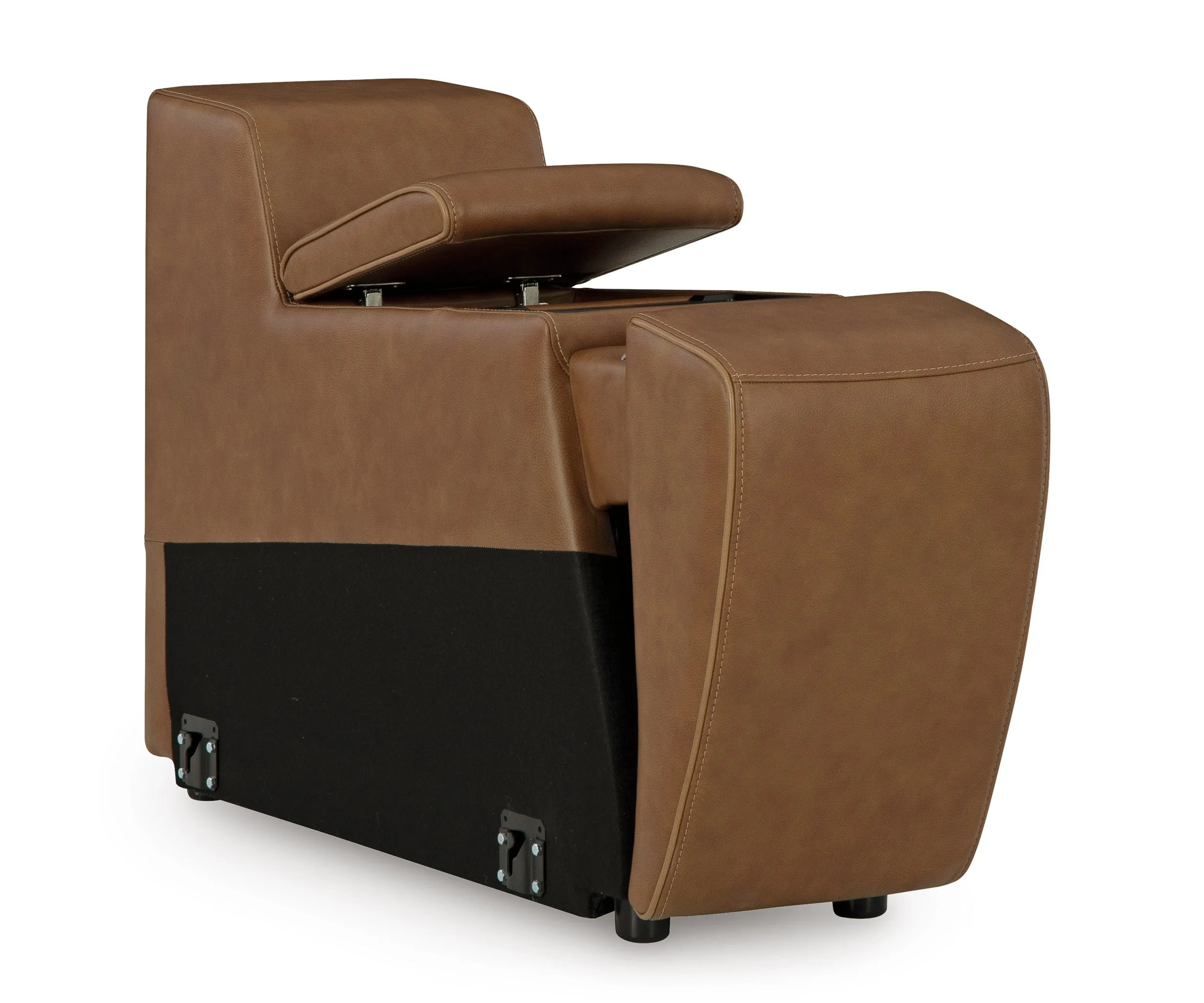 Rylee Leather Storage Console