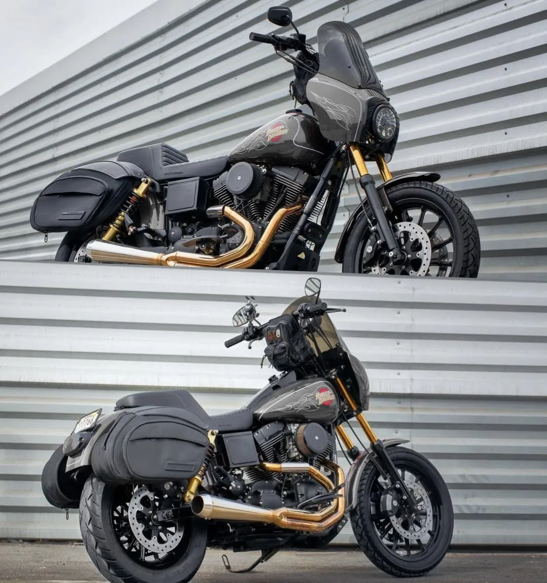 Saddlemen DXT Saddlebags For 2018  Harley M8 Softail