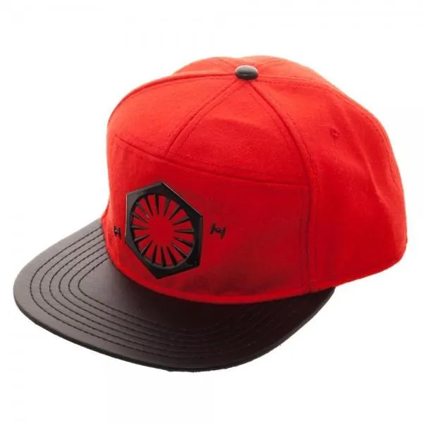 Salt Planet Metal Embroidered Felt 7 Panel Snapback