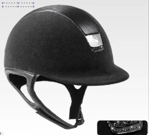 Samshield 250 Crystal Trim Leather top