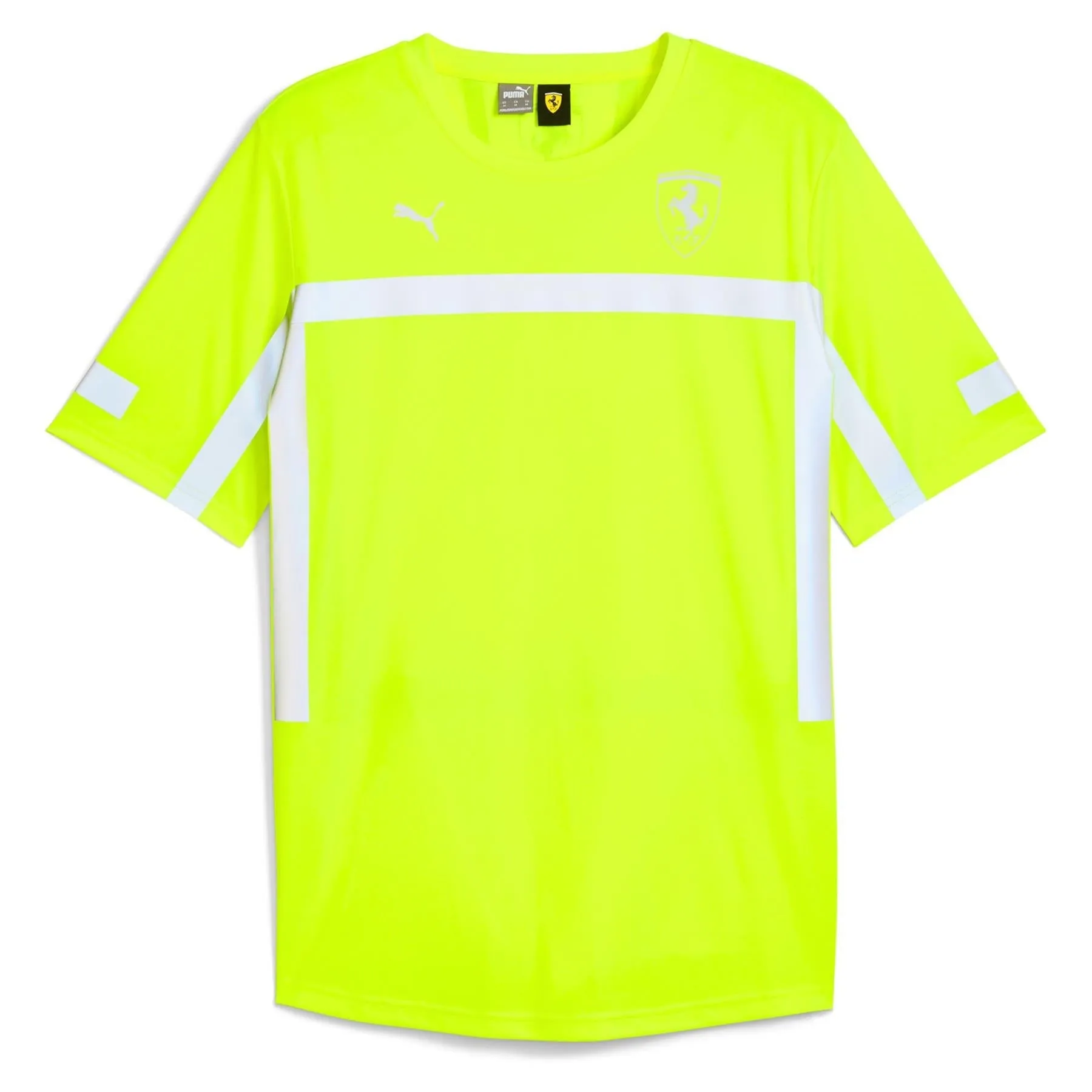 Scuderia Ferrari F1 Men's Set Up T-Shirt | Bright Yellow | 2024
