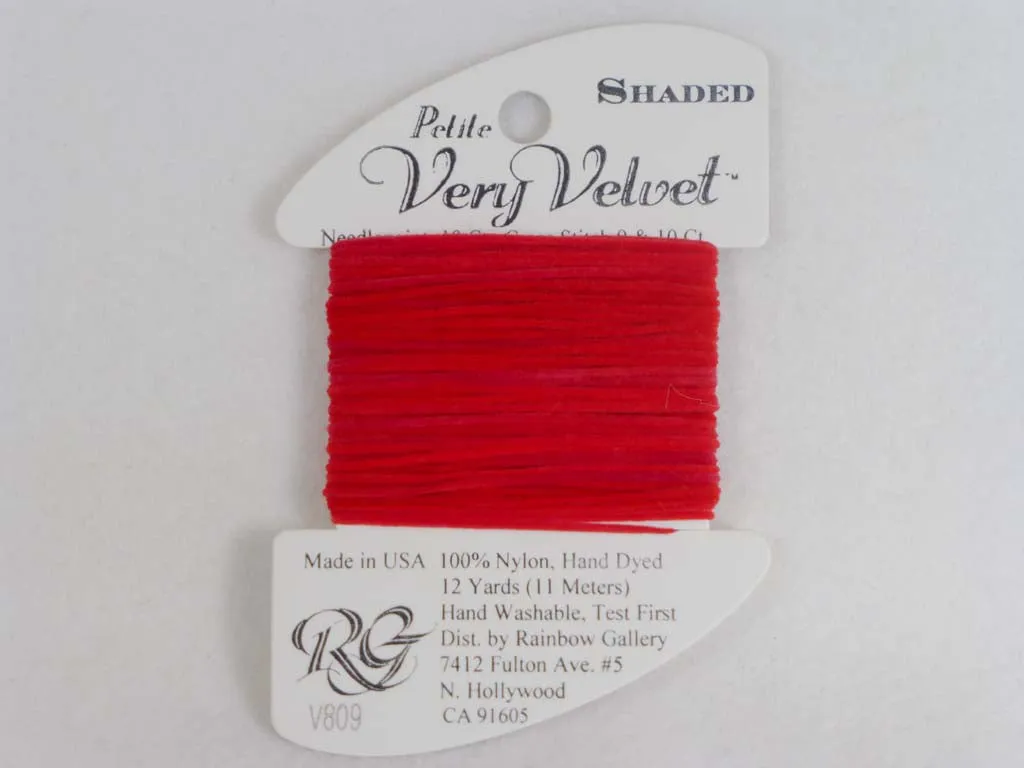 Shaded Very Velvet V809 Holiday Reds