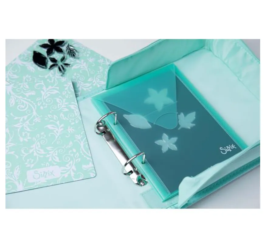 Sizzix Mint Julep Die Storage Solutions D-Ring Binder {K121-K122}