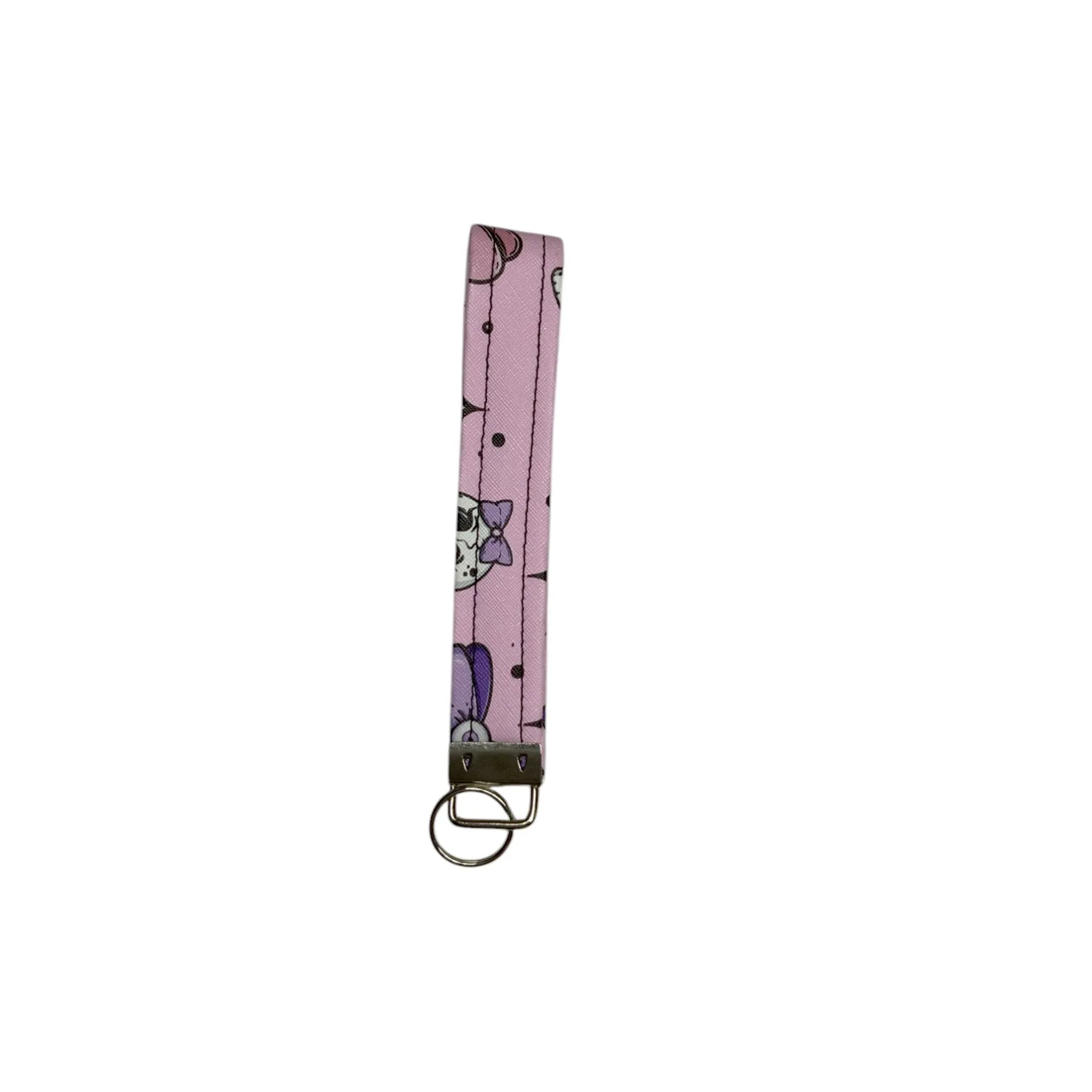 Skull and Bows Key Fob