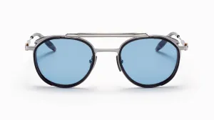 SKYMAPPER SUN-Brushed Palladium / Dark Crystal Grey / Blue
