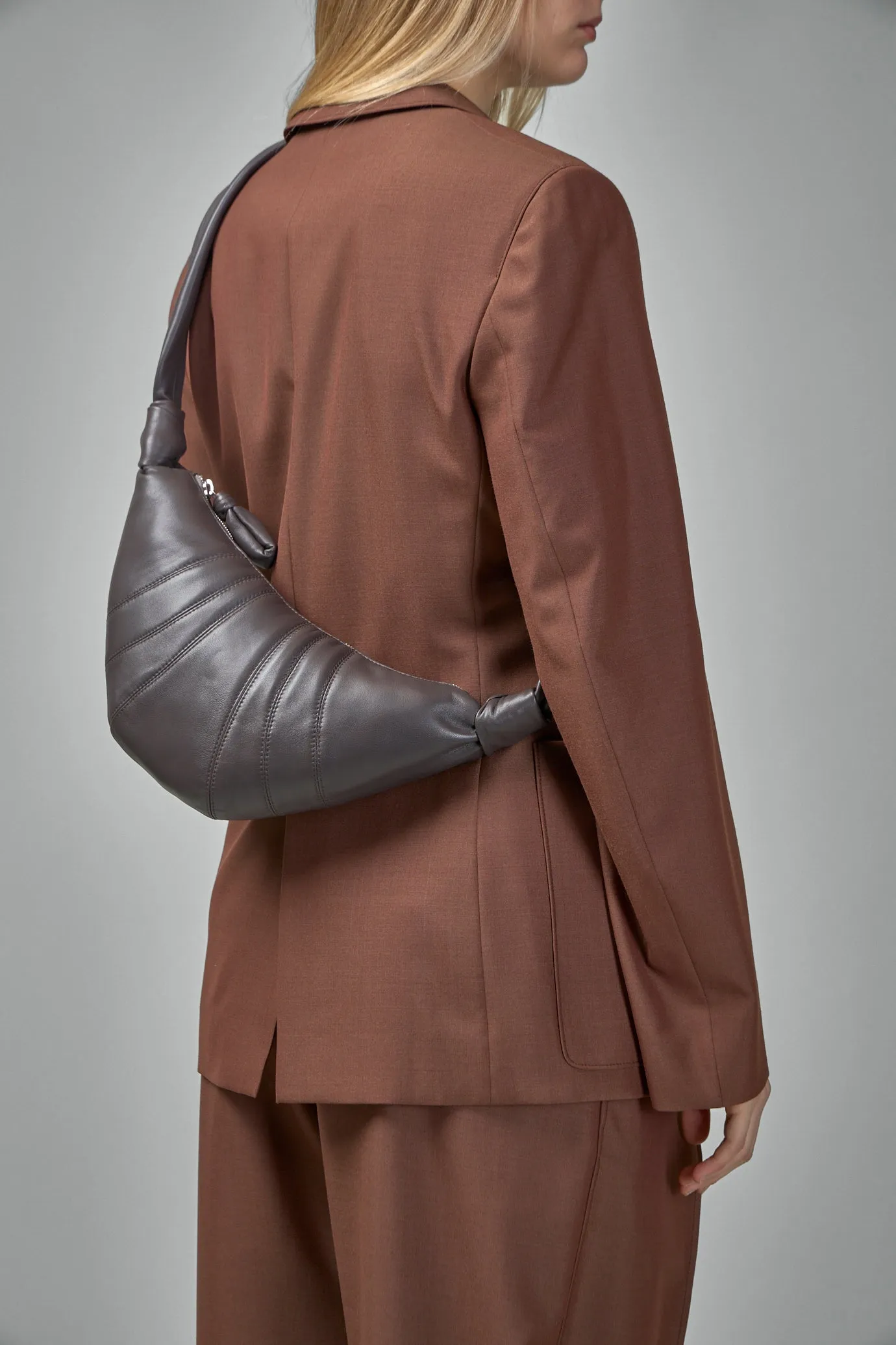 Small Croissant Bag Soft Nappa Leather