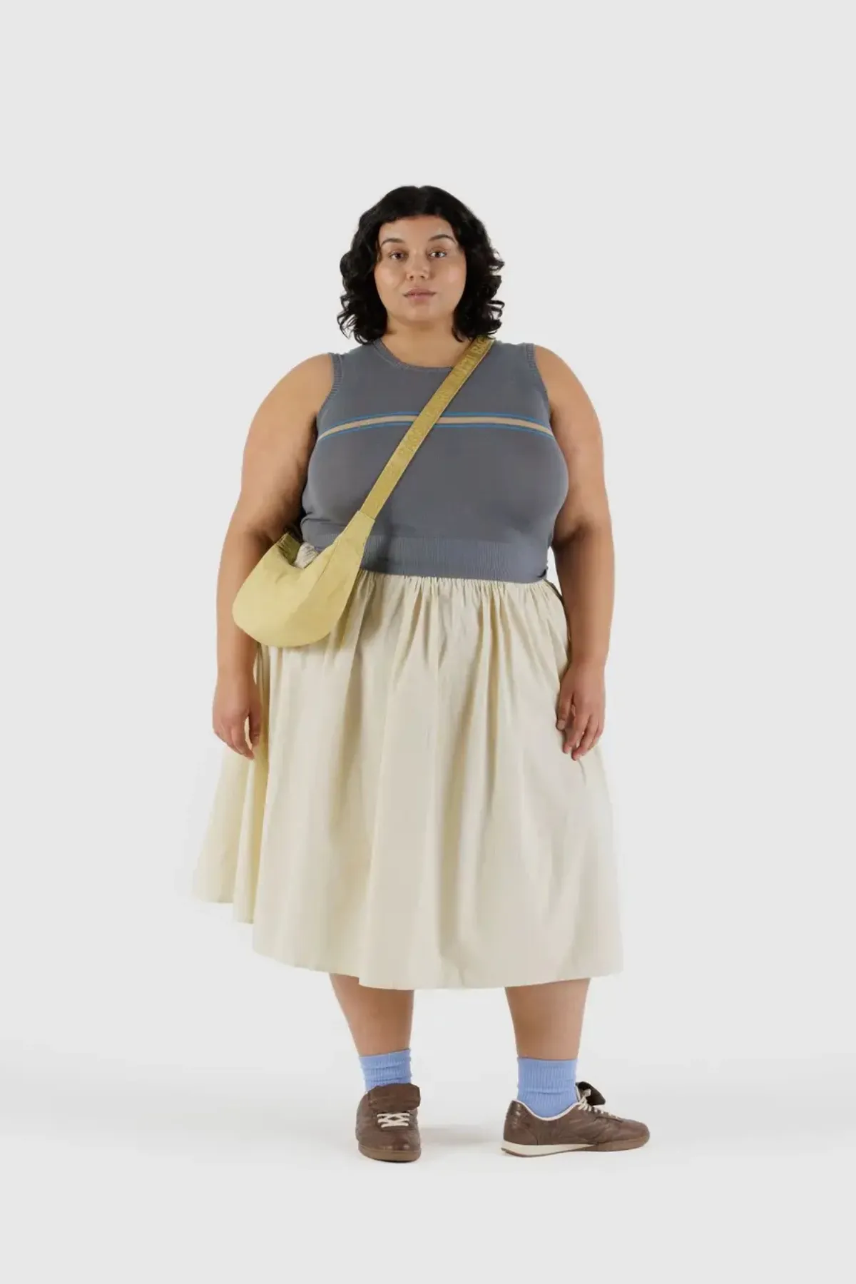 Small Nylon Crescent Bag