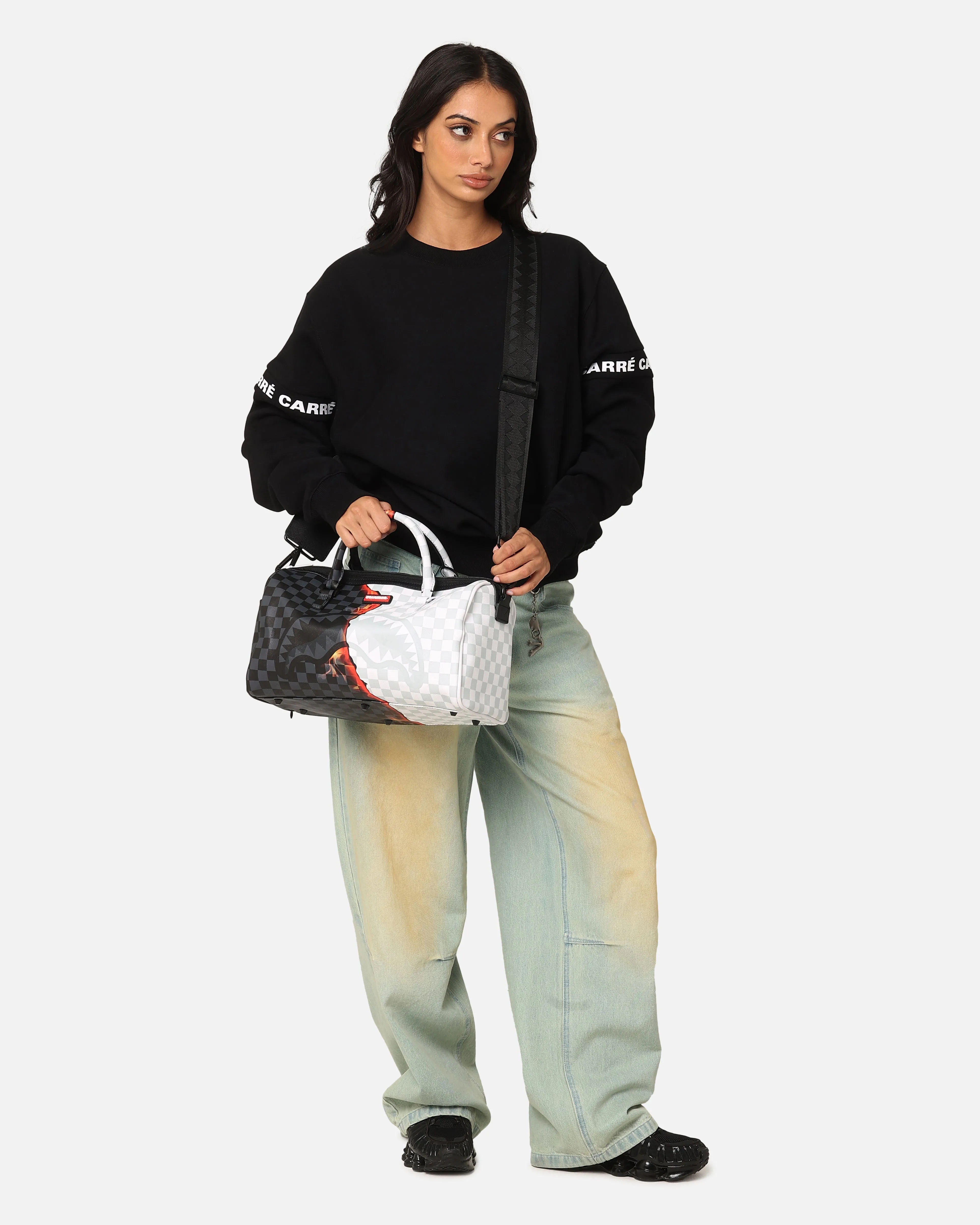 Sprayground Ring Of Fire Mini Duffle Bag Multi