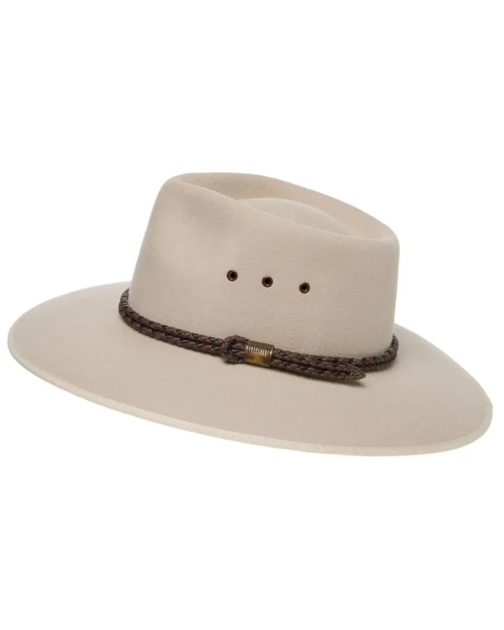 Statesman Countryman Fur Felt Hat Silver Belly