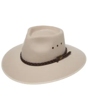 Statesman Countryman Fur Felt Hat Silver Belly