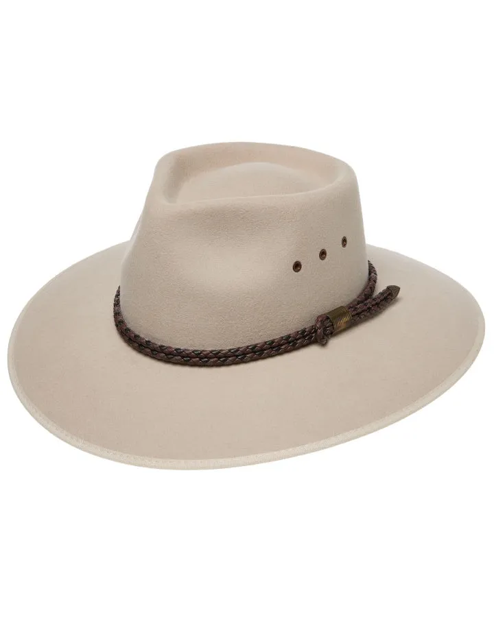 Statesman Countryman Fur Felt Hat Silver Belly