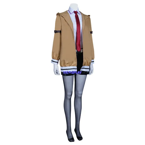 Steins Gate Makise Kurisu Cosplay Costume