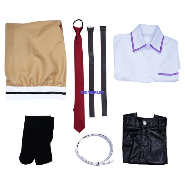 Steins Gate Makise Kurisu Cosplay Costume