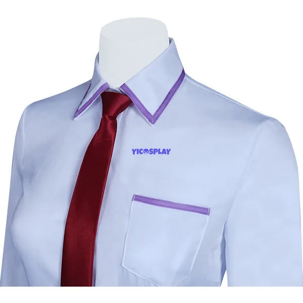 Steins Gate Makise Kurisu Cosplay Costume