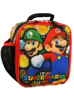 Super Mario Bros Insulated School Lunch Box