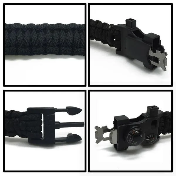 Survival 15 in 1 Paracord Bracelet.