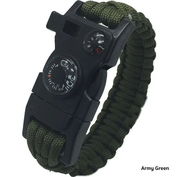 Survival 15 in 1 Paracord Bracelet.