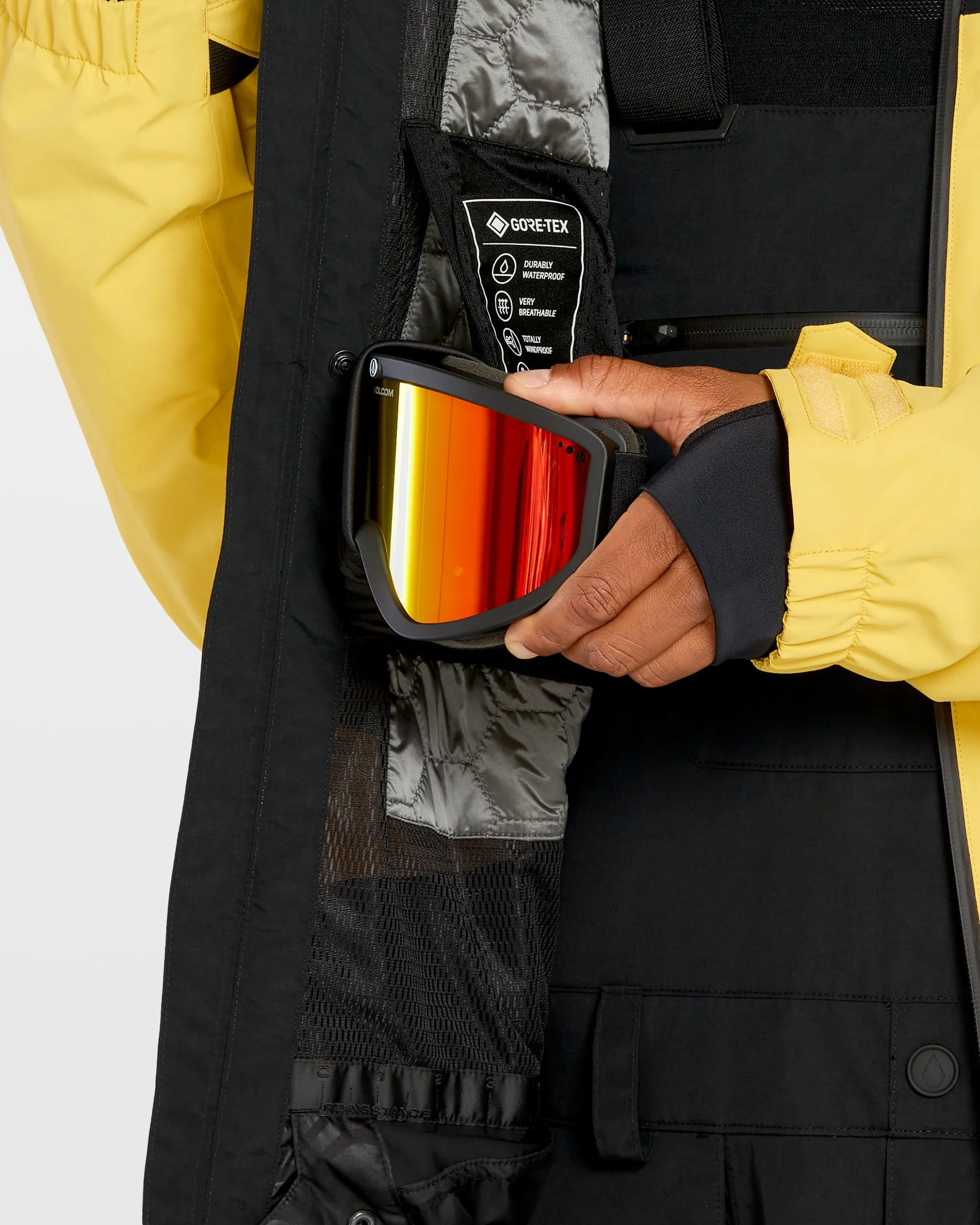 Tds 2L Gore-Tex Jacket - Dark Yellow