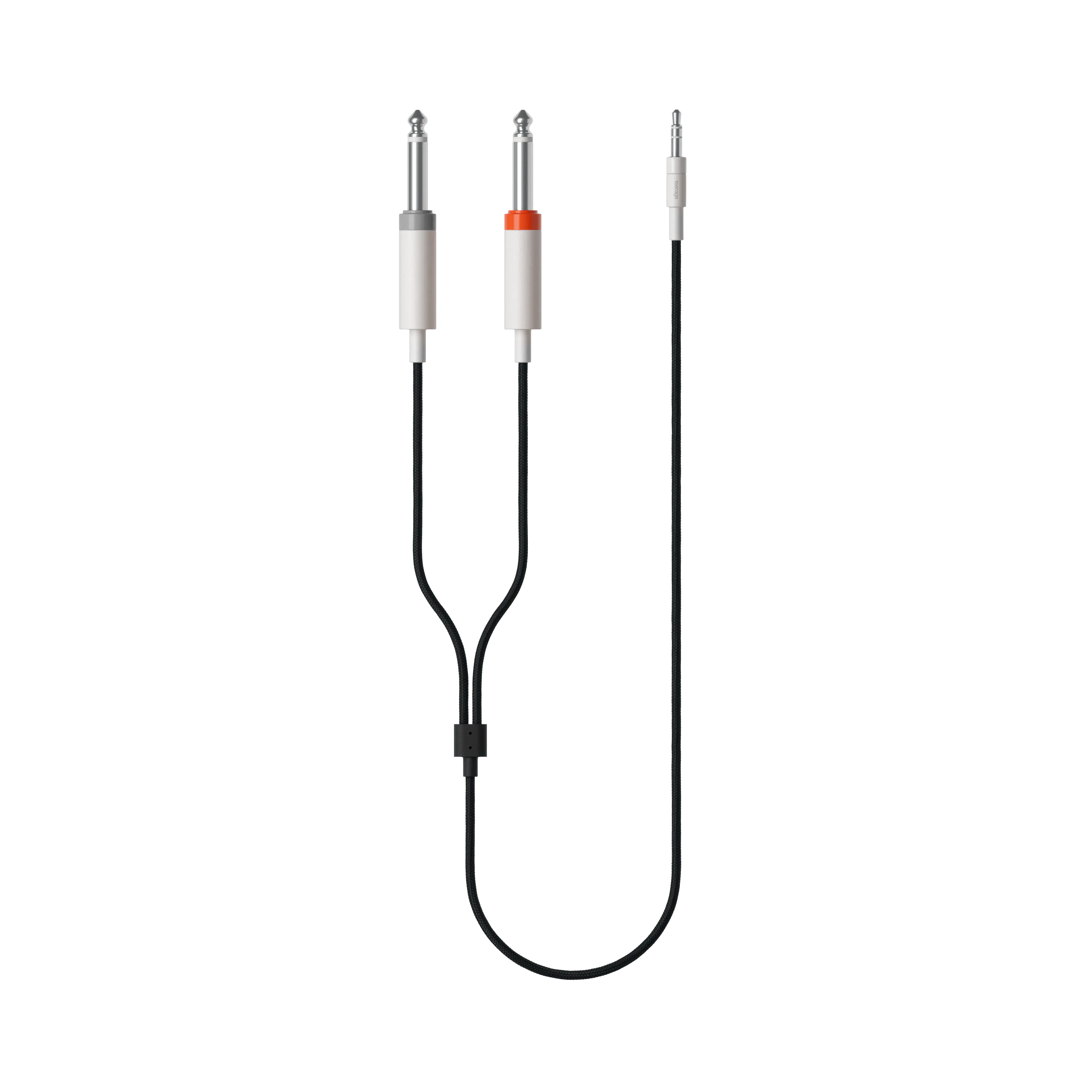 Teenage Engineering Textile Audio Cable 3.5 mm - 2x 1/4" (Stereo to Tele Split)