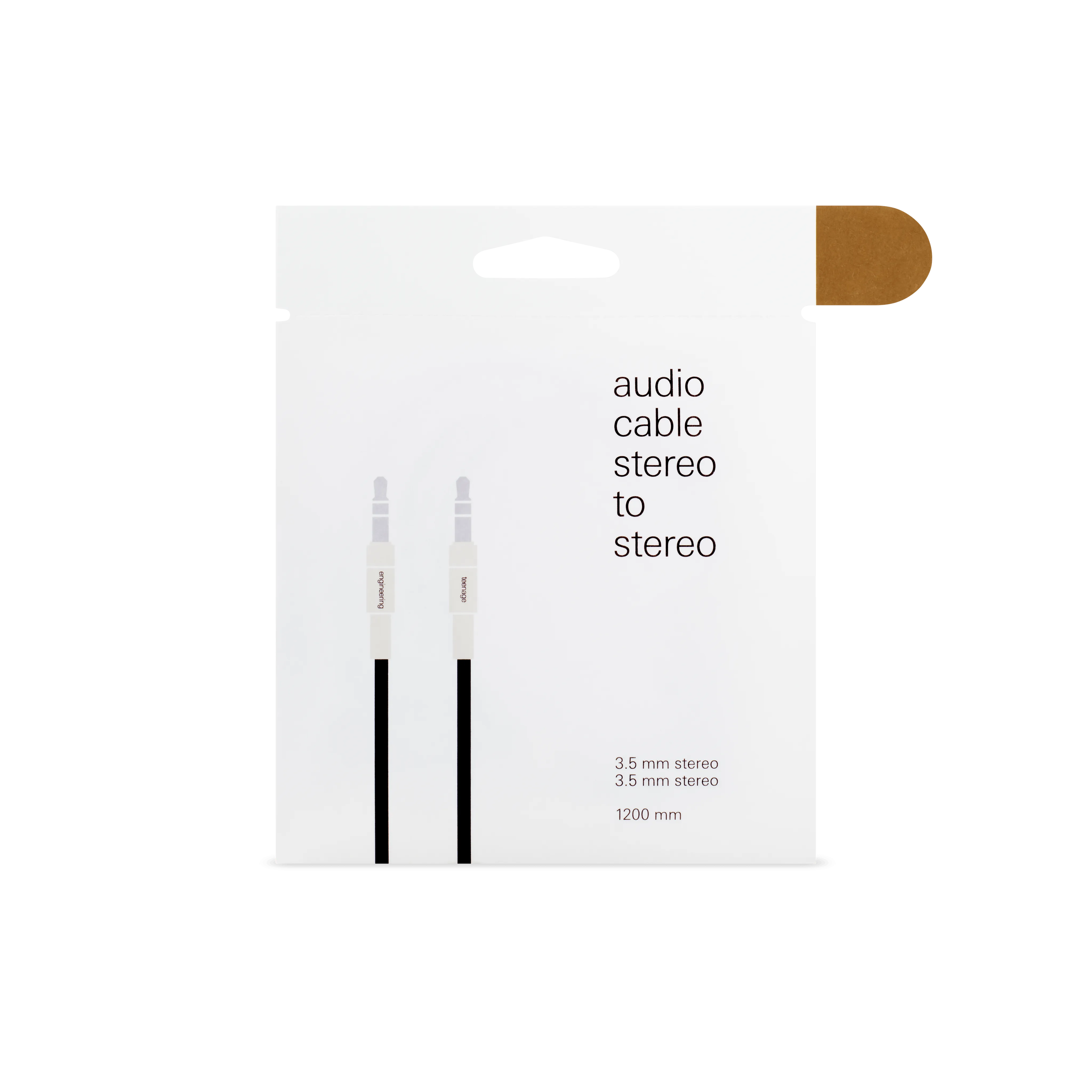 Teenage Engineering Textile Audio Cable 3.5 mm - 3.5 mm (Stereo to Stereo)