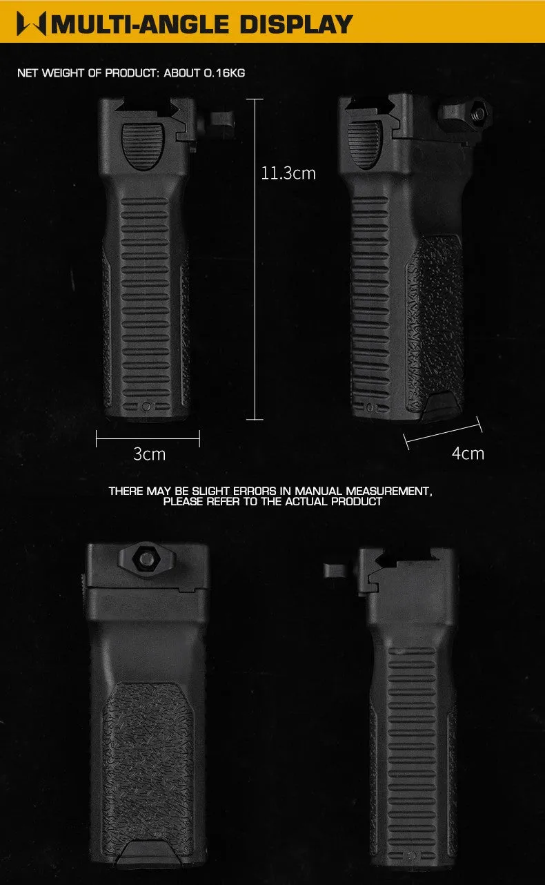 Telescopic Grip with integrated Bipod WST 2.0 - Black