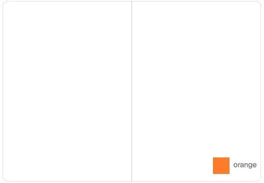 The Note Soft_ S - Orange (Blank)