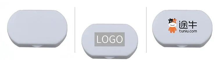 Three-compartment Mini Pill Box