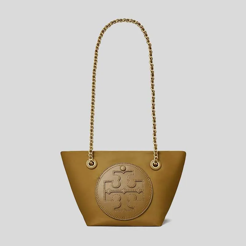TORY BURCH Small Ella Chain Crossbody Camel RB-160183