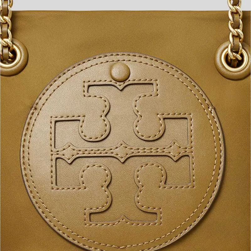 TORY BURCH Small Ella Chain Crossbody Camel RB-160183