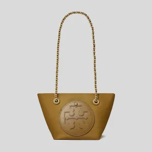 TORY BURCH Small Ella Chain Crossbody Camel RB-160183