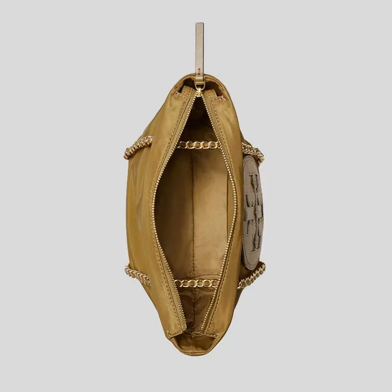 TORY BURCH Small Ella Chain Crossbody Camel RB-160183