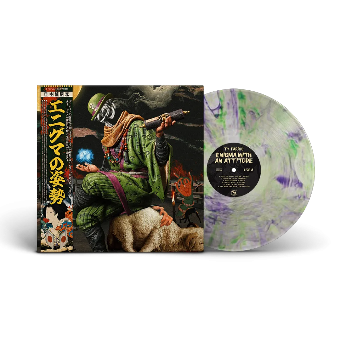 Ty Farris - Enigma With An Attitude (Obi Strip   Shadow Enigma Vinyl) (USA/Canada Customers Only)