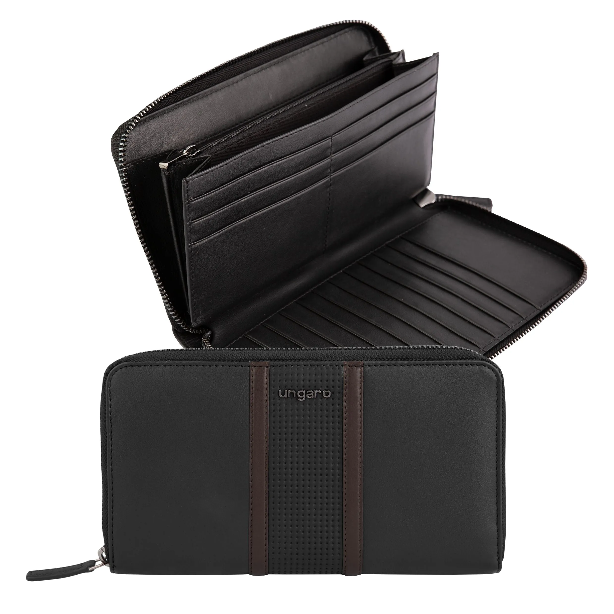 Ungaro ULL029A-Travel wallet Taddeo Black