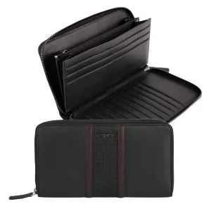 Ungaro ULL029A-Travel wallet Taddeo Black
