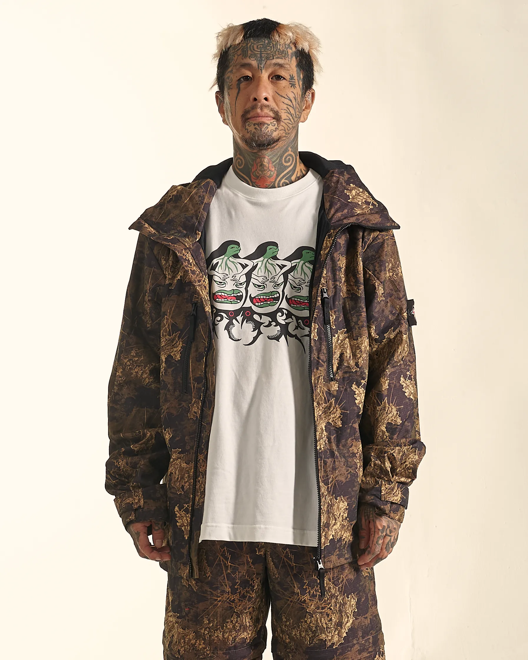 [UNISEX] BANGXGANJI X LOCO MOSQUITO ZIP-UP JACKET (BROWN)