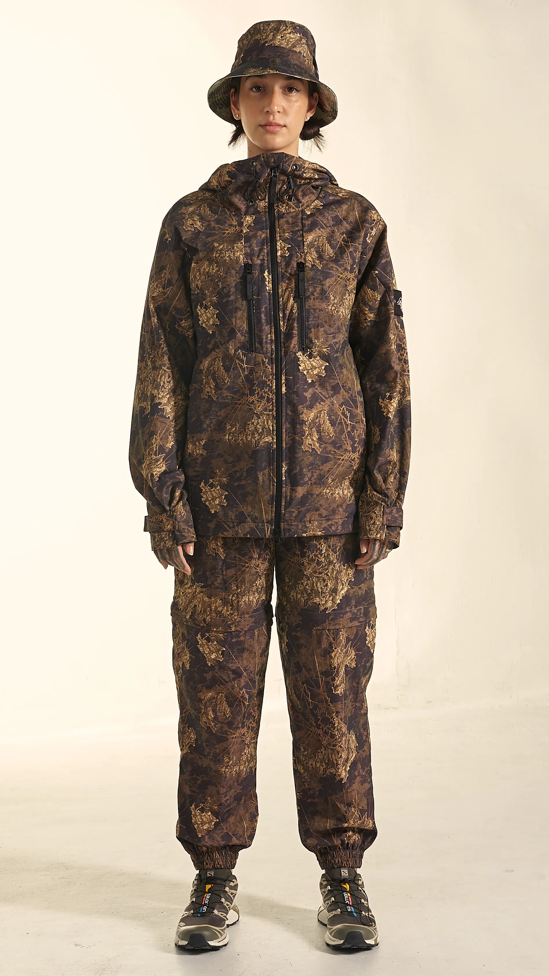 [UNISEX] BANGXGANJI X LOCO MOSQUITO ZIP-UP JACKET (BROWN)