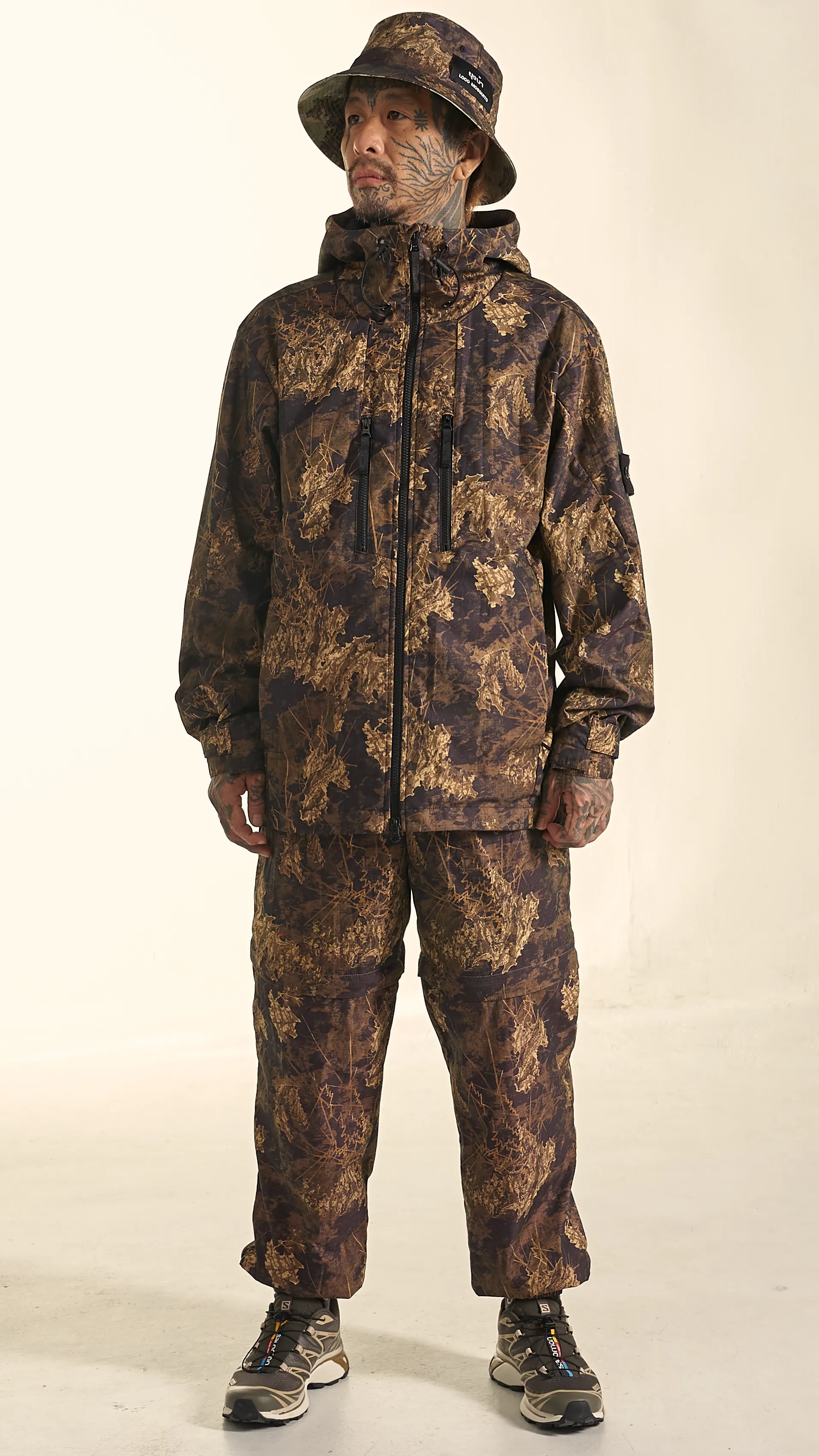 [UNISEX] BANGXGANJI X LOCO MOSQUITO ZIP-UP JACKET (BROWN)