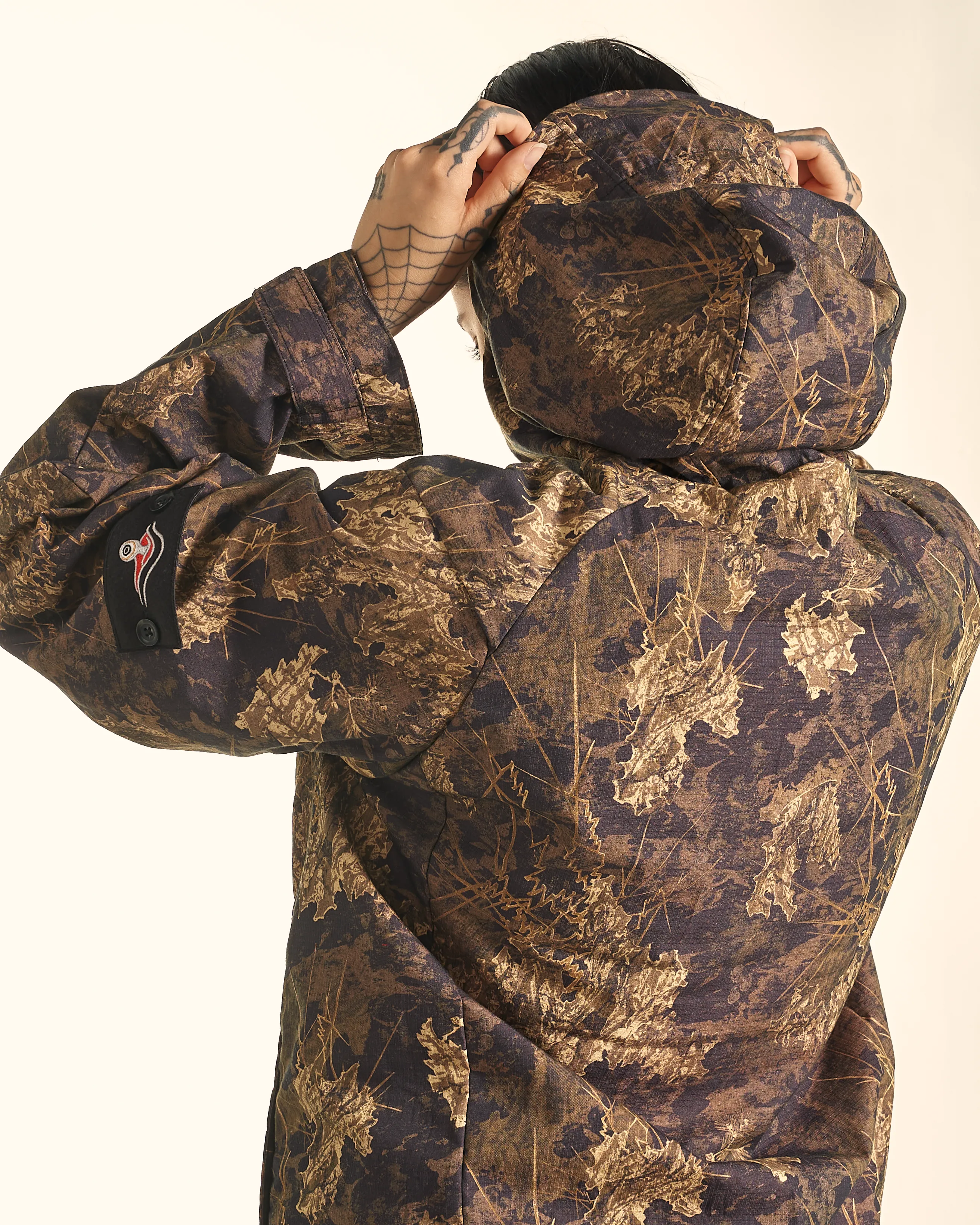 [UNISEX] BANGXGANJI X LOCO MOSQUITO ZIP-UP JACKET (BROWN)
