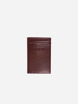 Vegan Leather Card Wallet | Chestnut