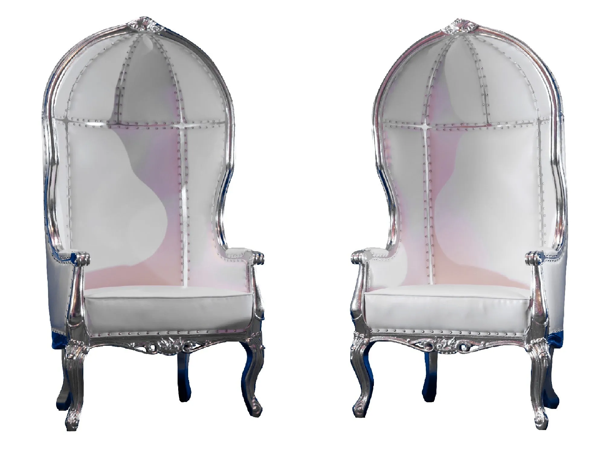 VERSAILLES THRONE CHAIR - PLATINUM